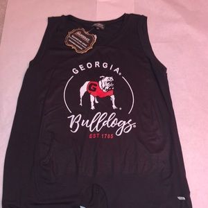 Authentic georgia wrap around tank top